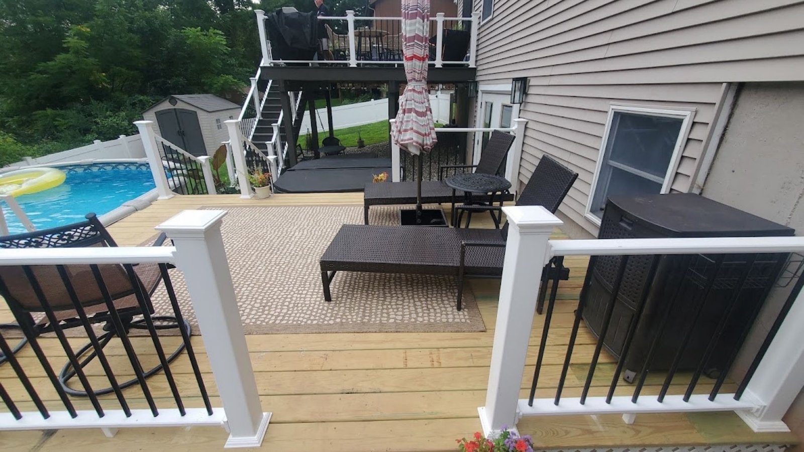 Poolside Deck & Lounge Upgrade